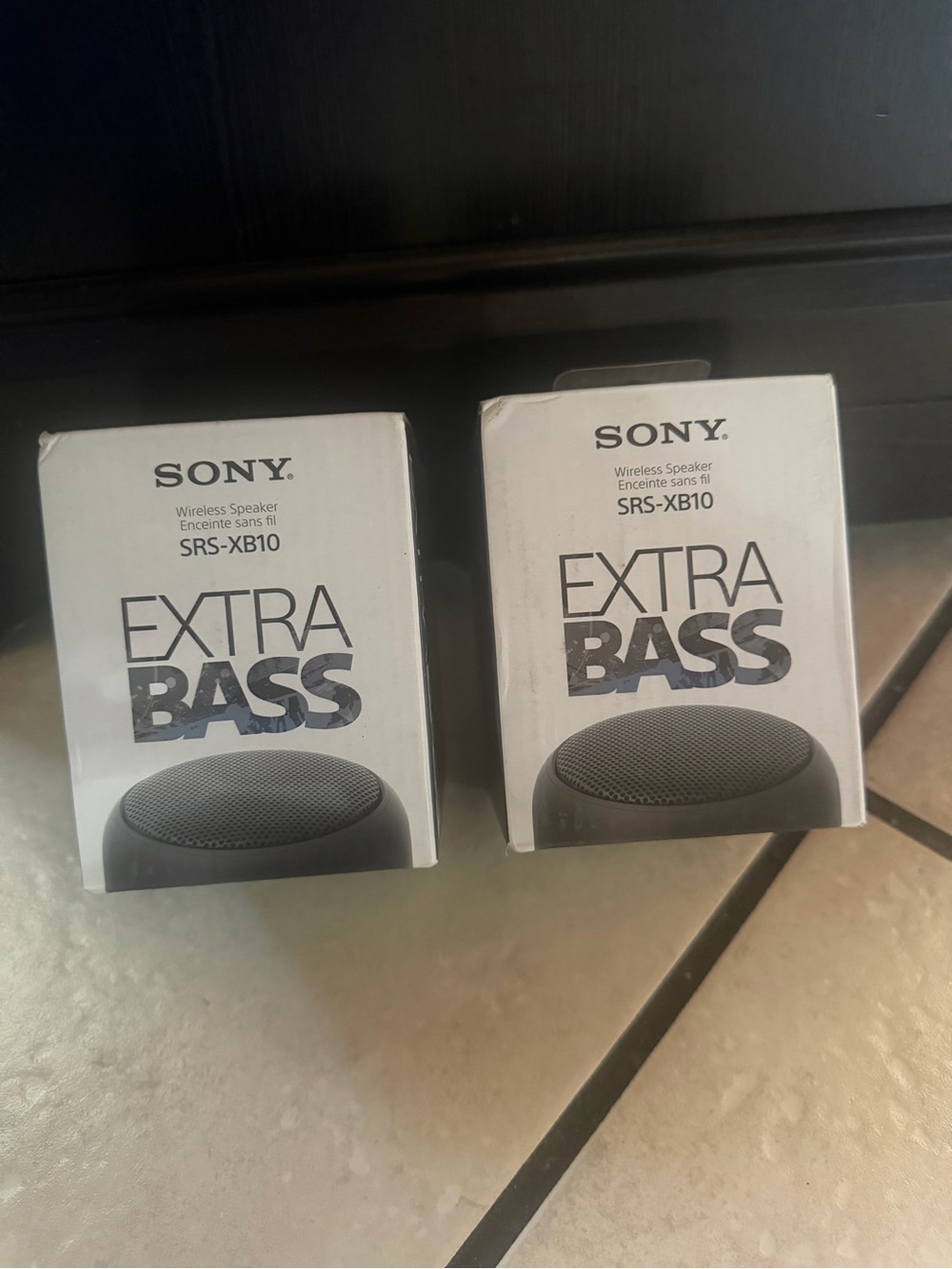Sony SRS-XB10 Portable Wireless Speaker Pair - Black